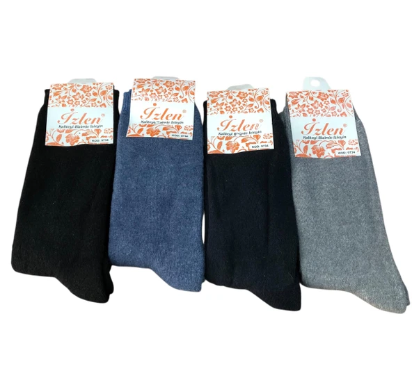 6 Lı İzlen Kadın Kışlık Havlu Soket Çorap 36-40 No