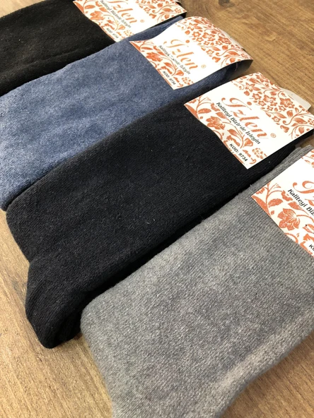 6 Lı İzlen Kadın Kışlık Havlu Soket Çorap 36-40 No - 3