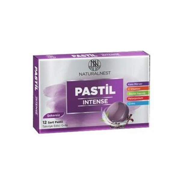 Naturalnest Intense Pastil 12 Sert Pastil (Şekersiz)
