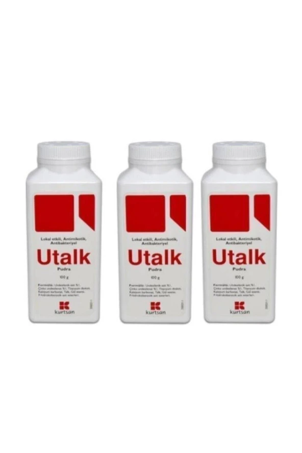 Utalk Pudra 100 Gr 3 Adet