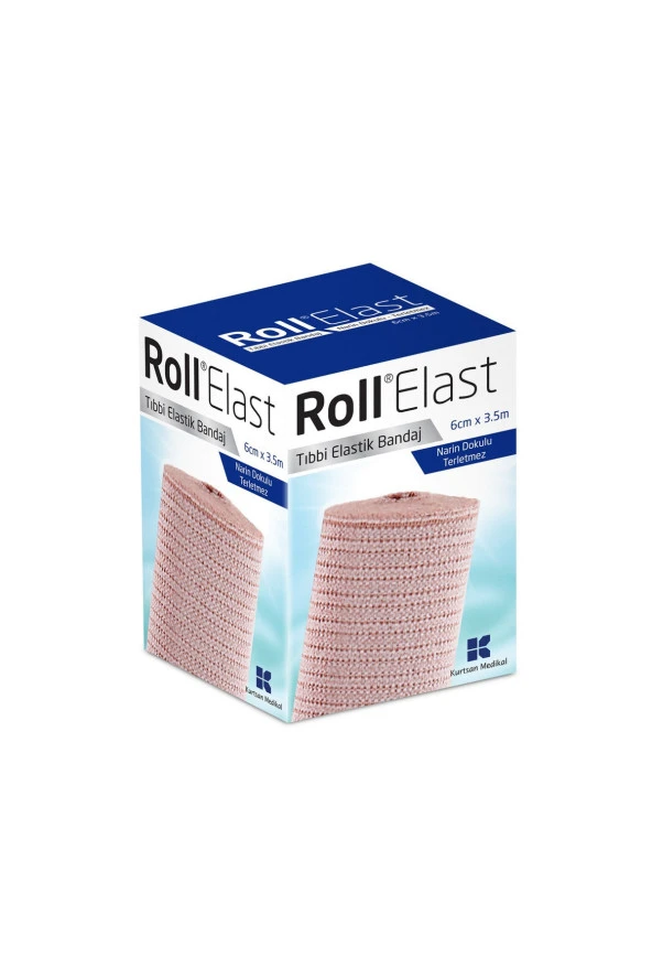 Elast Ten Rengi 6cmx3.5m Tıbbi Elastik Bandaj