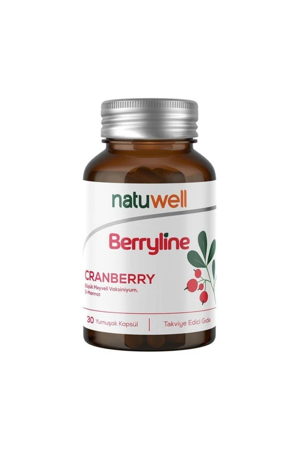 Berryline Cranberry 30 Yumuşak Kapsül