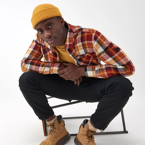 Regatta Thamos Erkek Gömlek-TURUNCU - 6