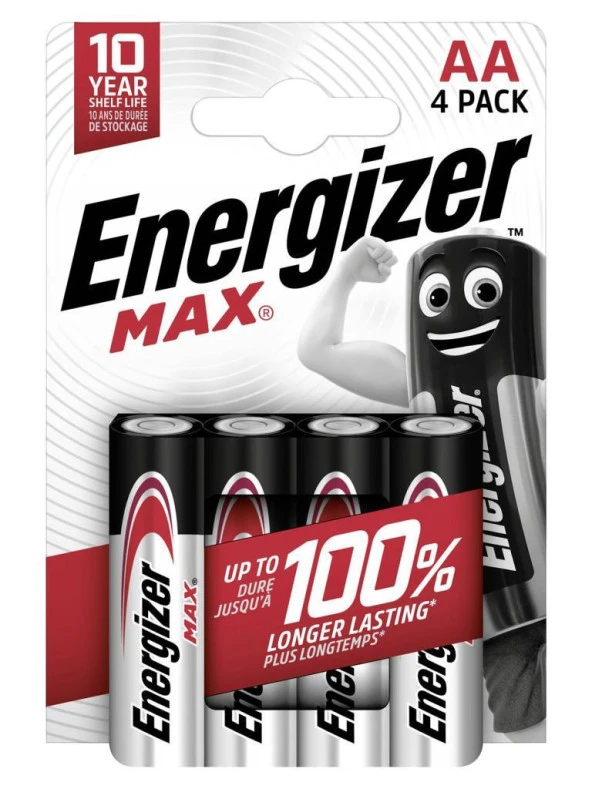 Energizer AA 4lü Kalem Pil