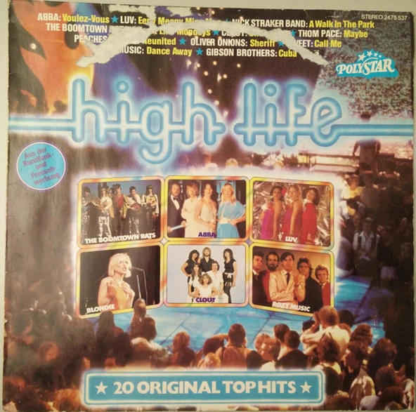 High Life 1979 pop rock Vinly plak alithestereo