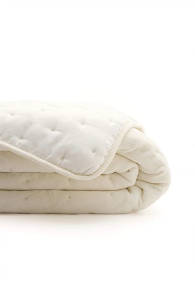 Aksu Soft Vienna Çift Kişilik Yatak Örtüsü Seti (220x240)-Kemik