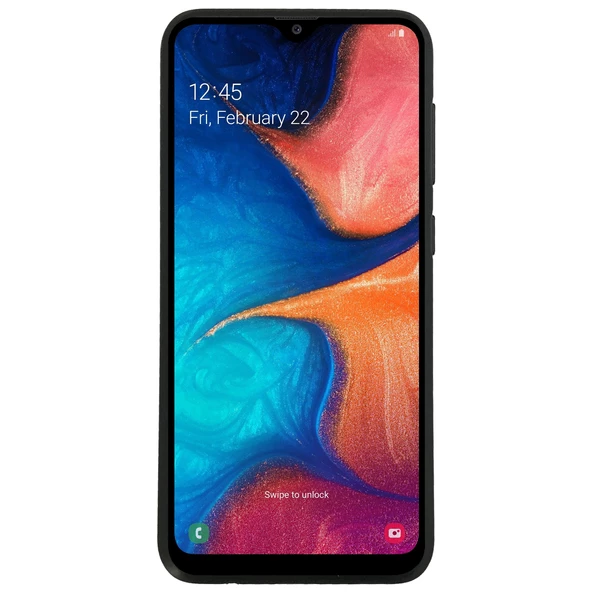 Samsung M30 (M305) New iFace Yüzük Tutuculu Arka Kapak Halka-Siyah - 2