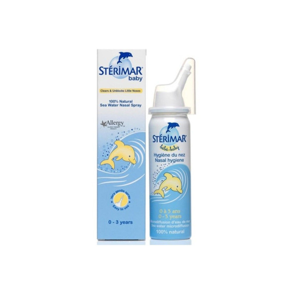 STERİMAR BABY BEBEK 100 ml DENİZ SUYU BURUN SPREYİ BEBEK 0-3 YAŞ