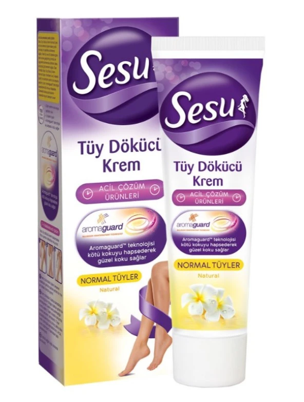 Sesu Tüy Dökücü Krem Natural 100 Ml 8690605661250