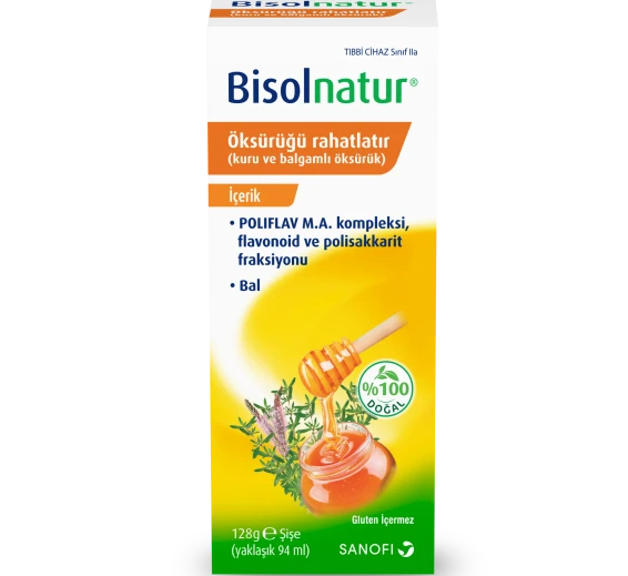 Bisolnatur Öksürük Şurubu 128 gr