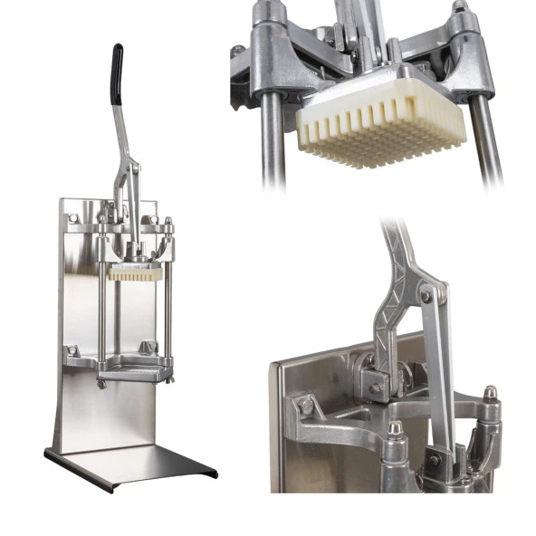 Ayt Sunup Duvara Monteli 3.8 İnç Patates Dilimleme Makinesi Sanayi Patetes Doğrama Aleti