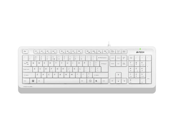 A4 TECH FK10 FN-MULTİMEDYA Q KLAVYE USB BEYAZ - 3