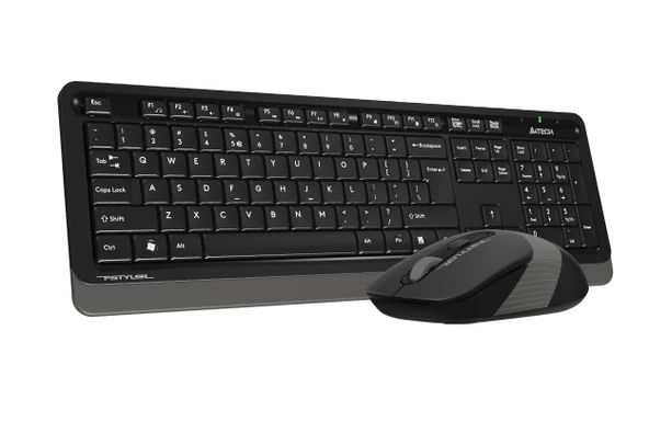 A4 TECH FG1010 Q 2.4 GHZ USB GRİ KLAVYE+MOUSE KABLOSUZ SET - 2