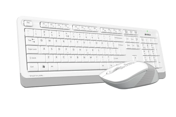 A4 TECH FG1010 Q 2.4 GHZ USB BEYAZ KLAVYE+MOUSE KABLOSUZ SET - 3