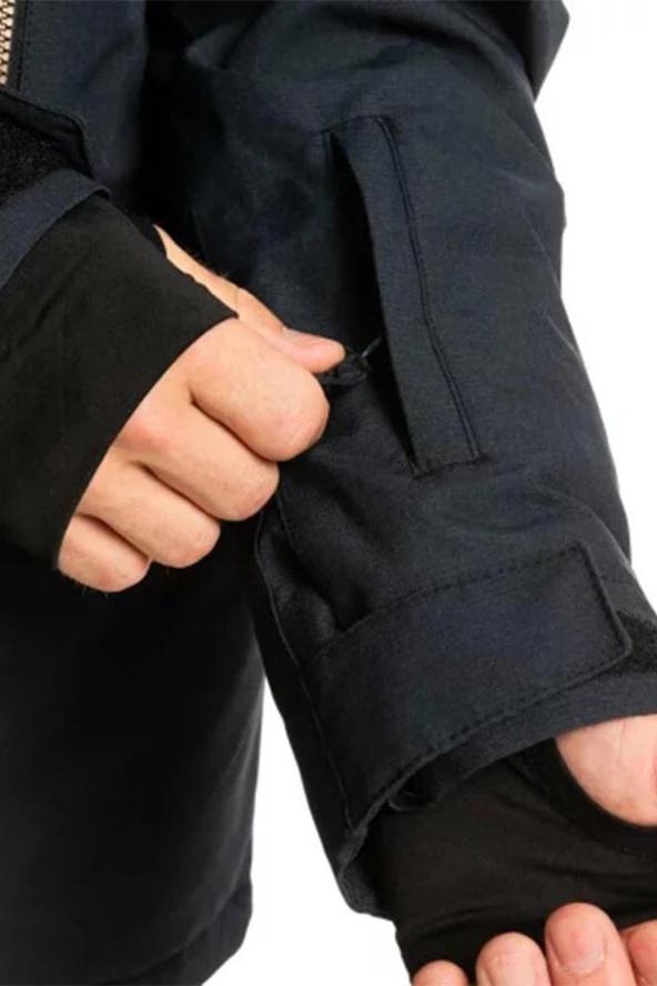 Quiksilver Missıon Solid Siyah Erkek Snowboard Montu - 7