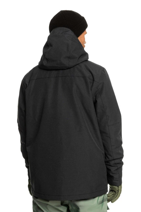 Quiksilver Missıon Solid Siyah Erkek Snowboard Montu - 10