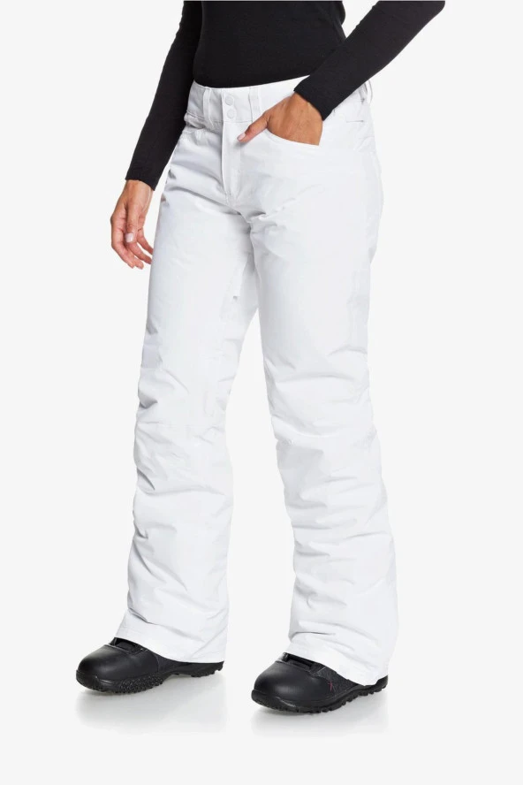 Roxy Backyard PT Kadın Beyaz Snowboard Pantolonu - 5