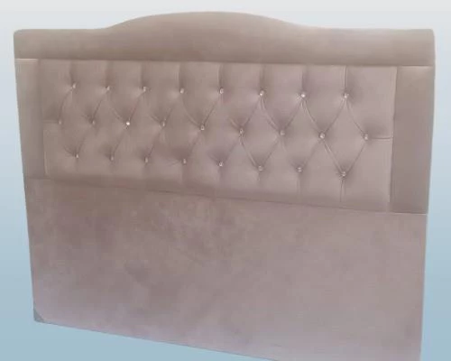 Başlık 90308 DK Çift Kişilik 140 lık Tay Tüyü Kumaş Kapitoneli Sütlü Kahve Renk ElYapım - 2