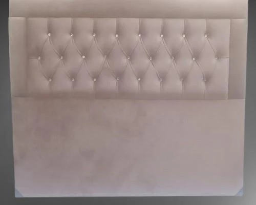 Başlık 90308 DK Çift Kişilik 140 lık Tay Tüyü Kumaş Kapitoneli Sütlü Kahve Renk ElYapım - 4