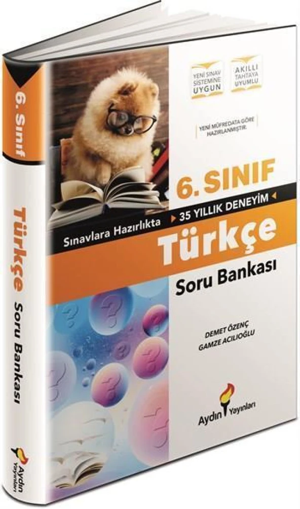 6.Sınıf Türkçe Soru Bankası Aydın Yayınları