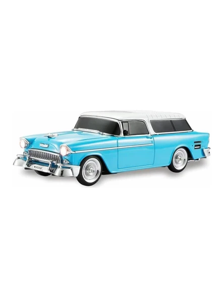 Chevrolet Belair 1955 Model Araba Bluetooth Hoparlör Fm Radyo USB Tf Aux Destekli Speaker - 5