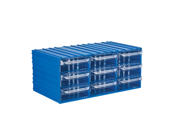 Hipaş Plastik - Şeffaf Çekmeceli Kutu - 401-9