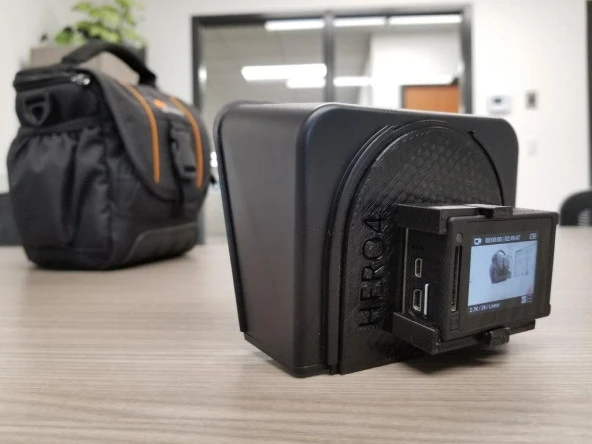 Papağan Teleprompter Gopro 4 Mod Plastik Aparat