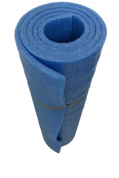 Şeker Portakalım1 Adet Mavi Pilates, Yoga, Kamp Matı (10 mm Kalınlık) - 170x60 cm - 2