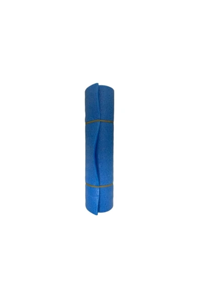 Şeker Portakalım1 Adet Mavi Pilates, Yoga, Kamp Matı (10 mm Kalınlık) - 170x60 cm - 4