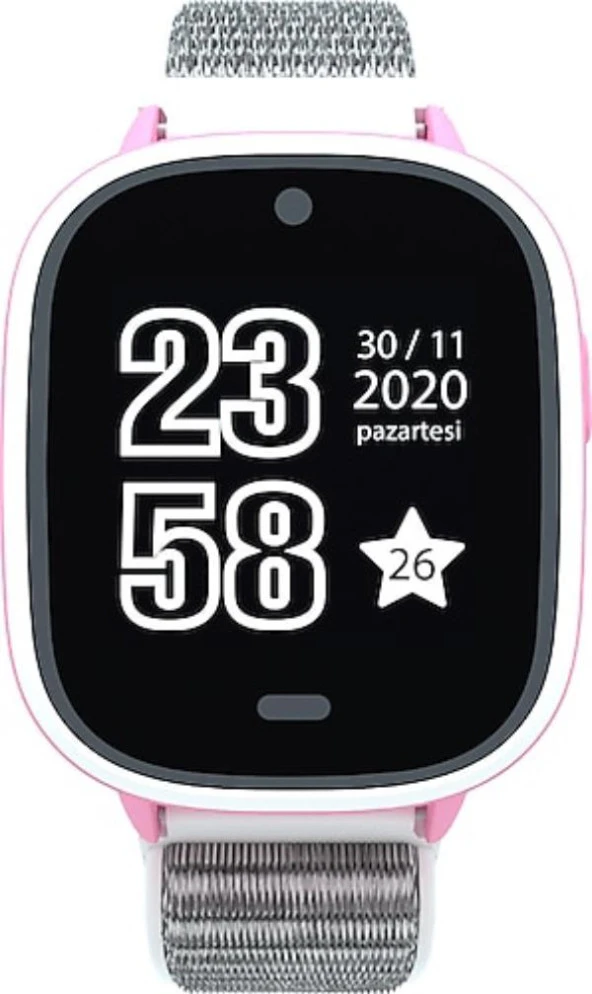 Bilicra Vision Akıllı Çocuk Saati Pink KUTUSU AÇIK SIFIR