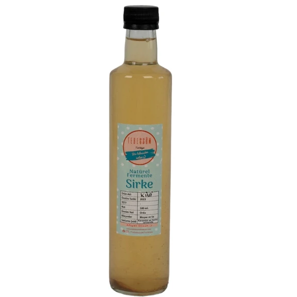 Ordu Organik Pazar Kivi Sirkesi 500 ML ürün görseli 1