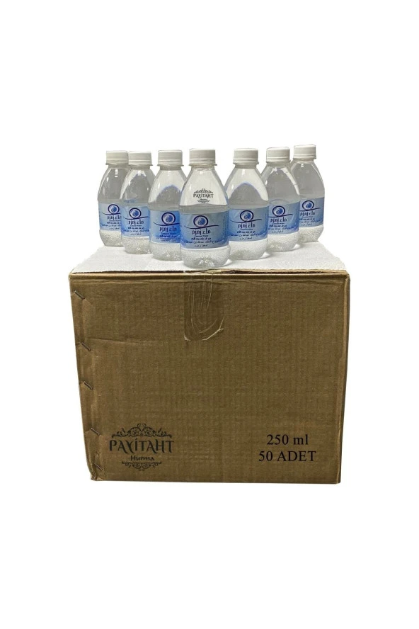 Zemzem Suyu Hac Umre Mevlüt için 48 Adet 250ML Zemzem Suyu 48X250