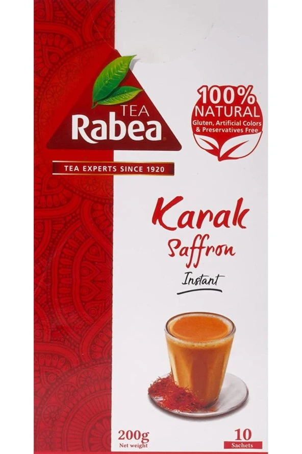 Rabea - Karak Safran - Safranlı Karak Çayı 10 Stick