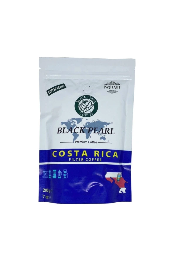 Black Pearl - Costa Rika Filtre Kahve 200 gr