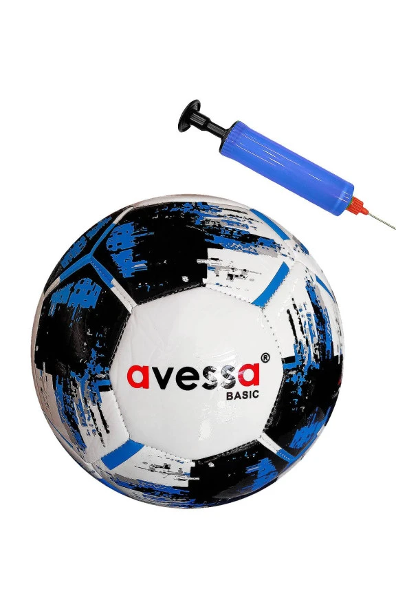 Avessa Basic Futbol Topu Mavi No5 Pompalı