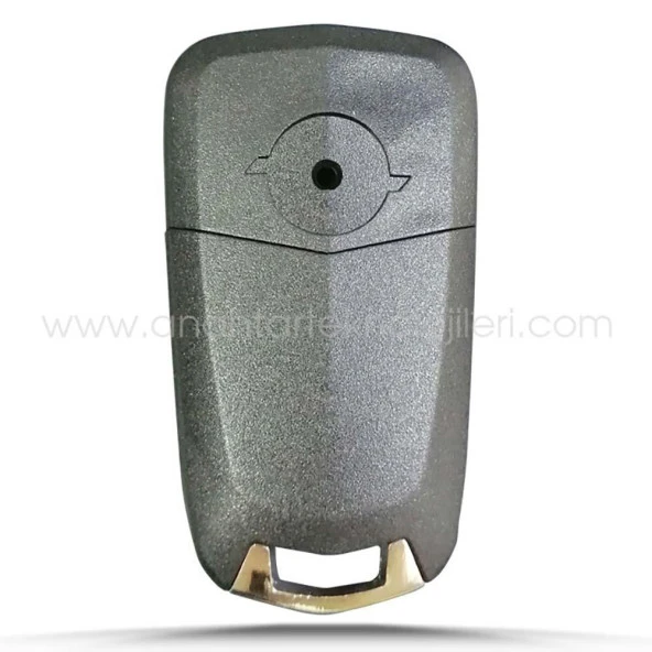 OPEL Astra H Corsa D 2 Buton Flip Key Boş Kap Oto Kumanda Kabı - 2