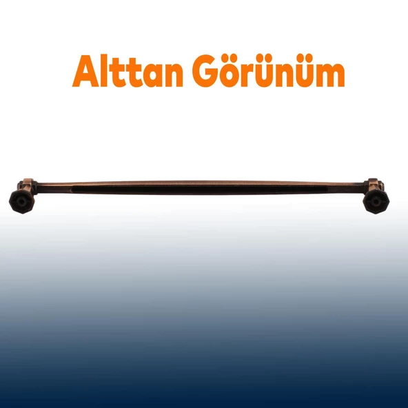 Sütun Düz Metal 224 mm Eskitme Antik Bakır Mobilya Mutfak Çekmece Dolap Dolabı Kulpu Kulbu Kulpları - 4