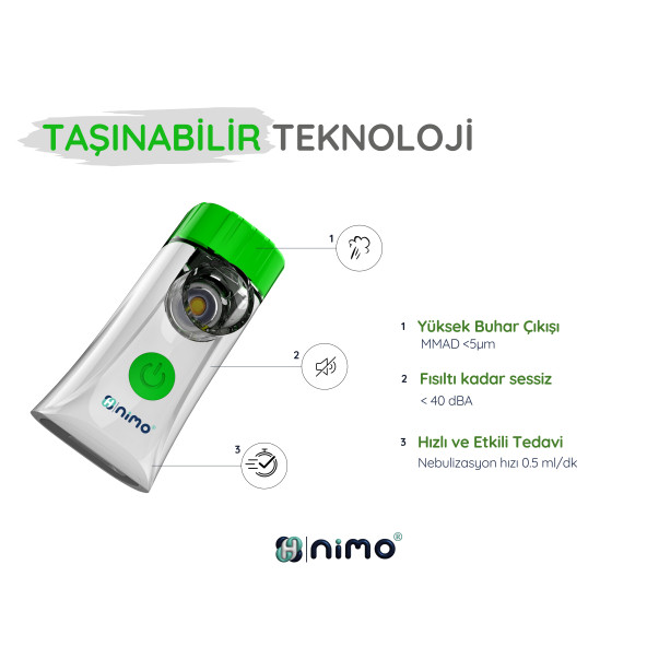 Nimo Nebulizatör Taşınabilir Mesh (Hnk-Mesh-01)