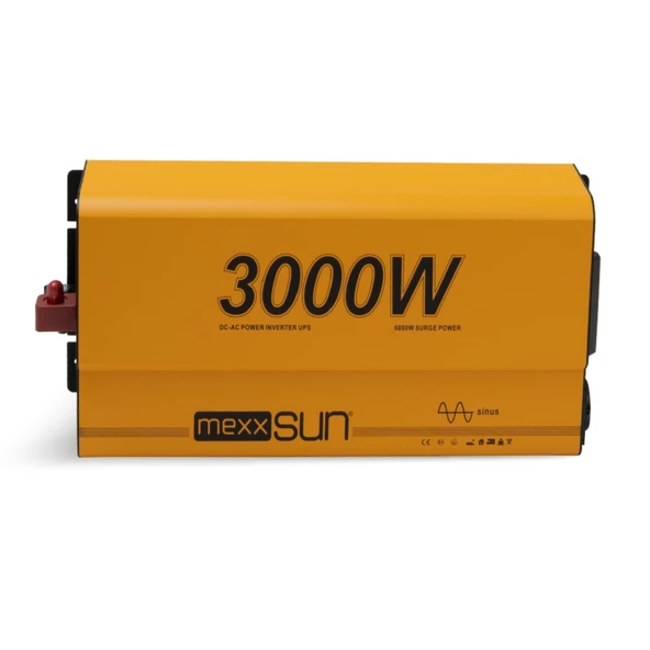 Mexxsun Tam Sinus Ups (Remote Ekran) 12V 3000W İnverter - 7