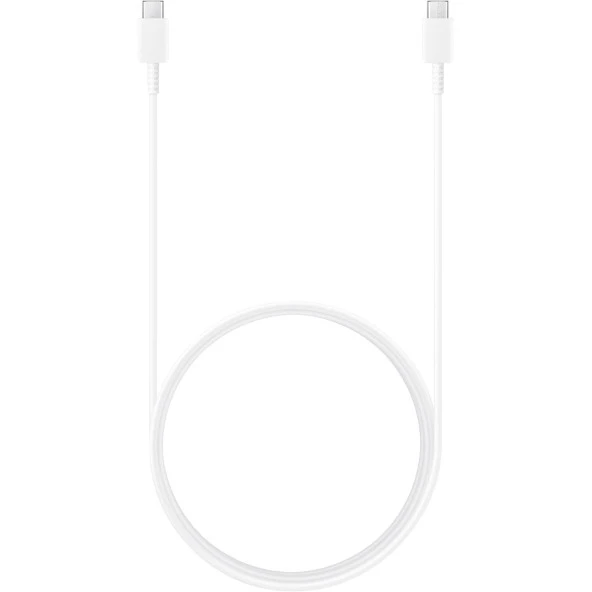 Samsung Apple iPad Pro 11 İle Uyumlu 60W Type-C To Type-C Data ve Şarj Kablo 1.8Metre Beyaz