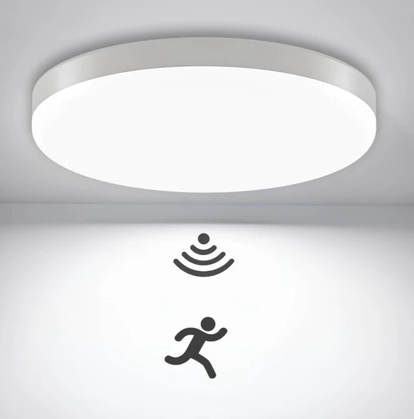 RBR BELLİ 2023 Ledli Radar Sensörlü 20W 6400K Beyaz Işık