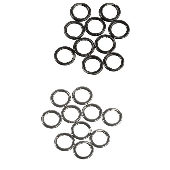 Savage Gear Split Rings SS+BLN 10+10 Halka (20'li Paket) - 3