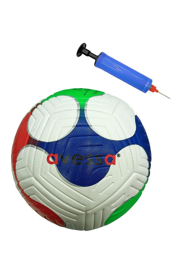 Avessa FT600-100 Mavi Kırmızı Futbol Topu 4 Astar