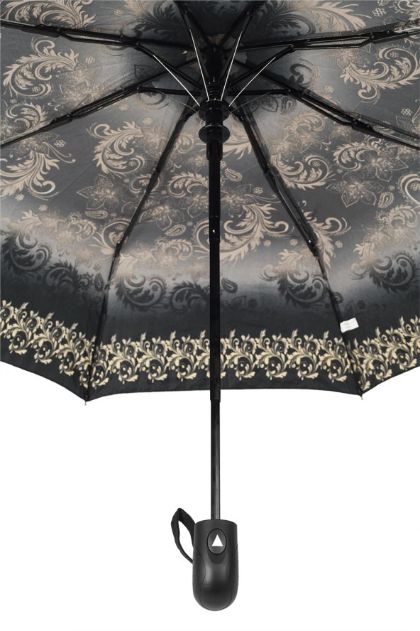 Marlux Gri Desenli Otomatik Kadın Şemsiye M21MAR112LR006 - Resim 3