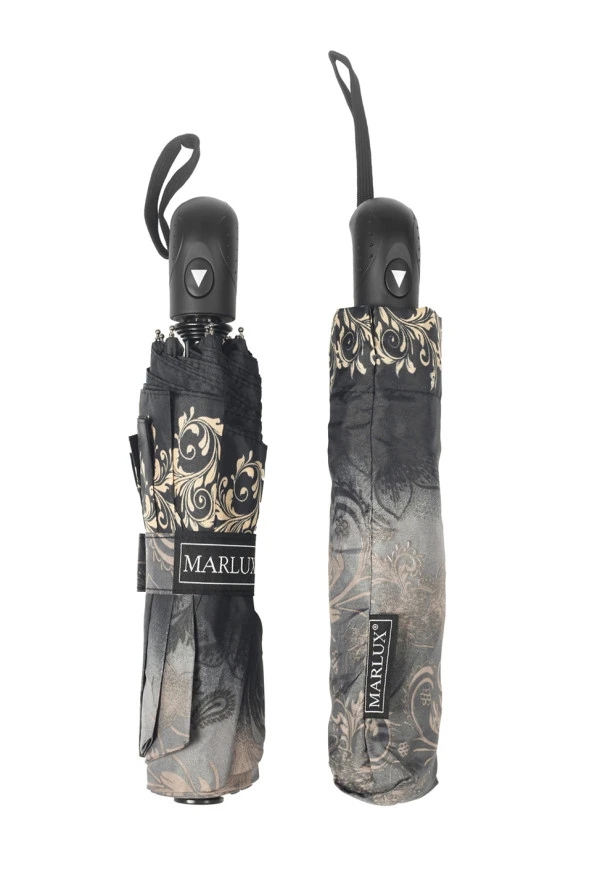 Marlux Gri Desenli Otomatik Kadın Şemsiye M21MAR112LR006 - Resim 4