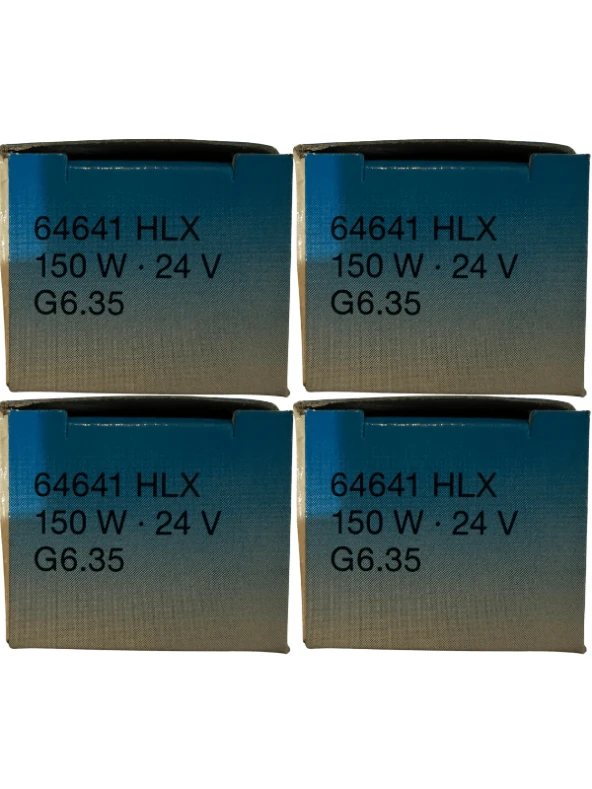 Osram 64641 150W 24V G6.35 Duylu Halojen Spot Ampul (4 Adet)