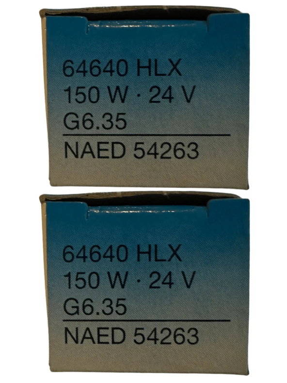 Osram 64640 150W 24V G6.35 Duylu FCS Halojen Ampul (2 Adet)