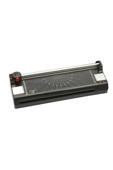 A340 A3 Kağıt Kesme Giyotin Makinesi ve Pvc Laminasyon Makinesi + 15 Pvc Filmi - 6