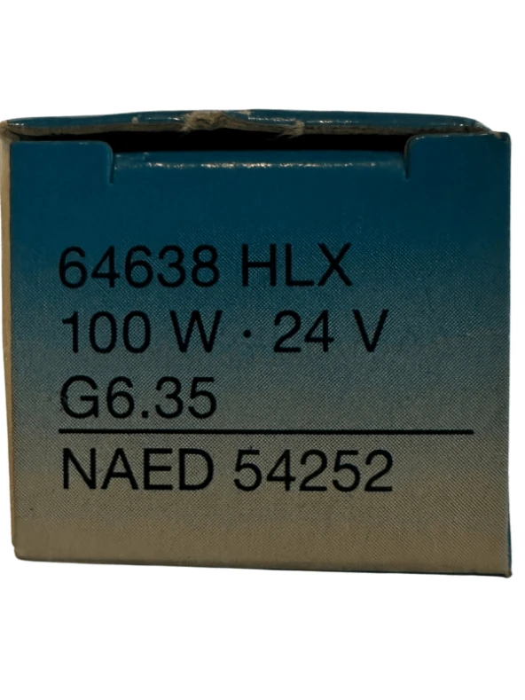 Osram 64638 HLX 100W 24V G6.35 Duylu Halojen Ampul