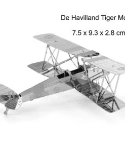 DIY 3D Metal Puzzle Tiger Moht Uçak 82 Hediyelik Maket 14+yaş - 2